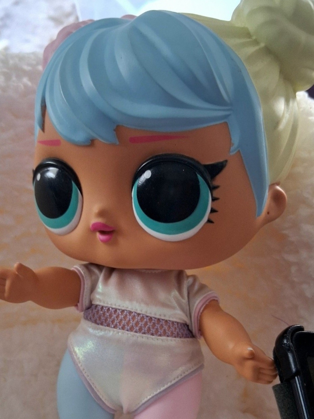 L.O.L. Surprise! Doll with Blue Hair, Turquoise Eyes, Pink Lips